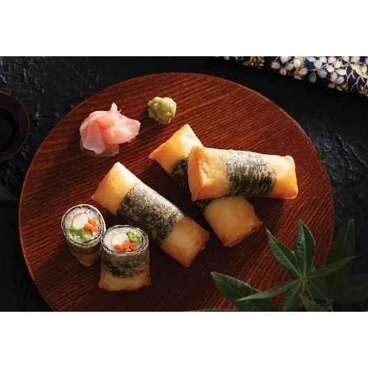 Sushi Style Spring Roll