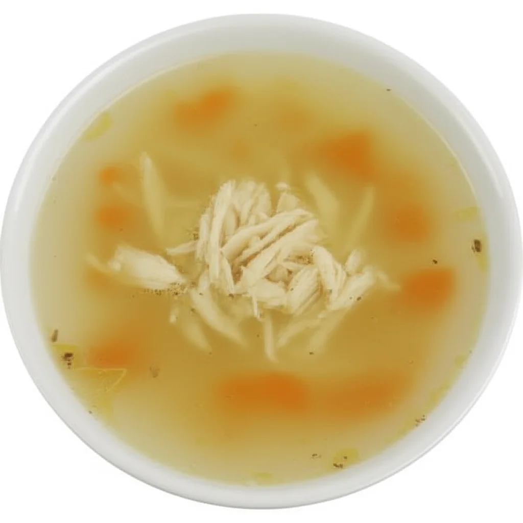 P/o Chicken Broth With Matzo