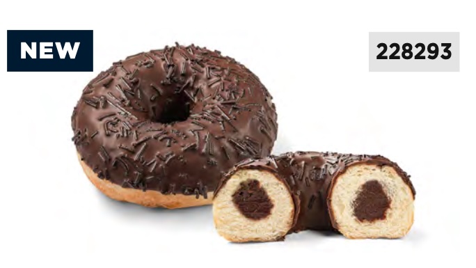 Choc Filled Donuts With Cocoa Glaze