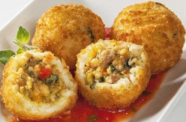 Arancini Stuff With Sausage