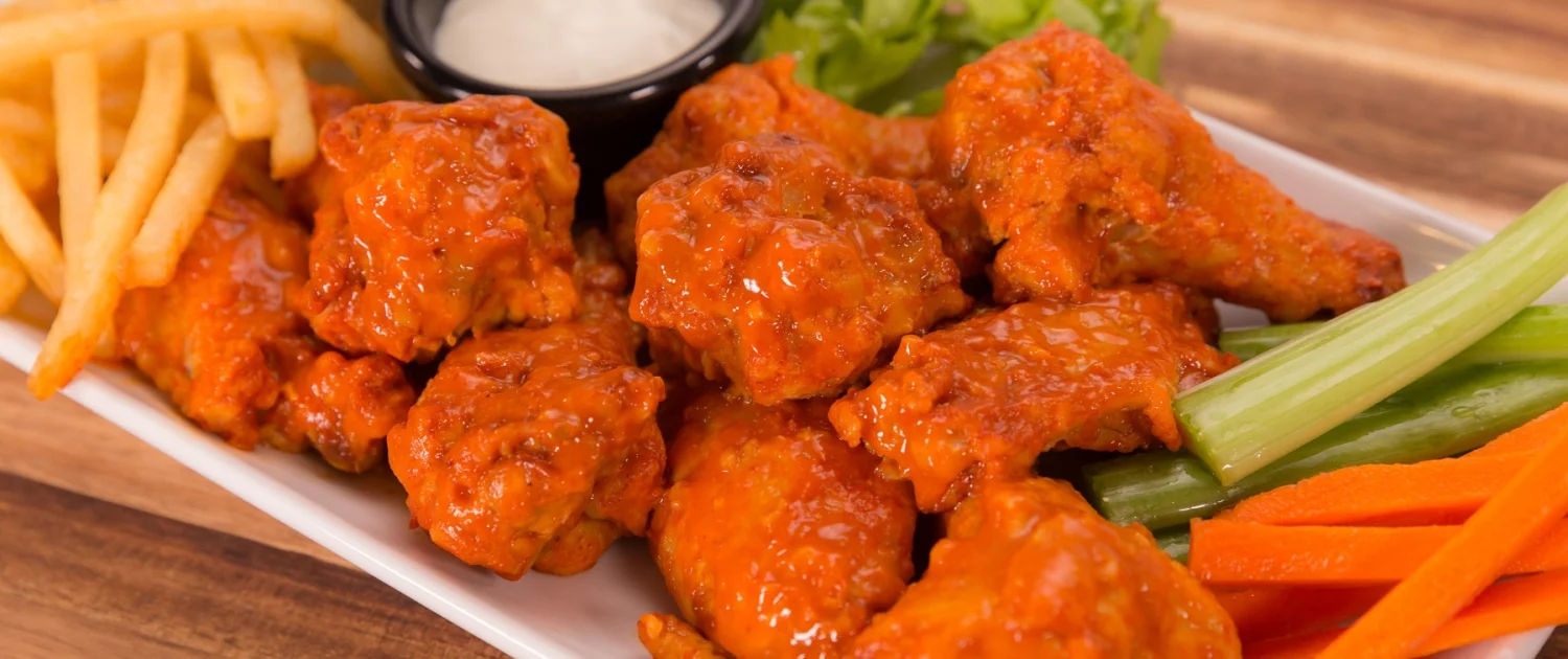 Fully Cooked Buffalo Wings