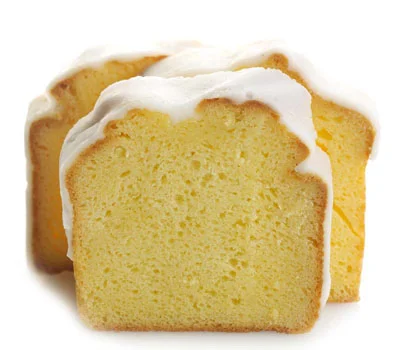 Individually Wrapped Iced Lemon Cake