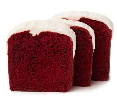 Individually Wrapped Red Velvet Pound Cake