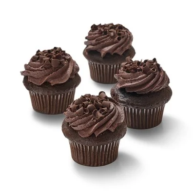3oz Triple Chocolate Cupcake
