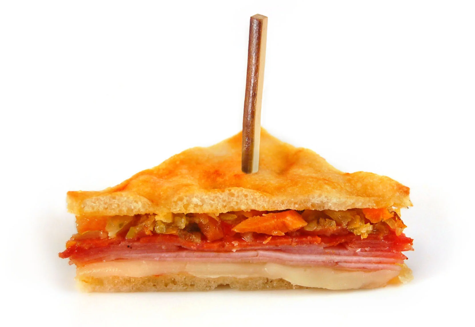 Spicy Italian Flatbread Sandwich