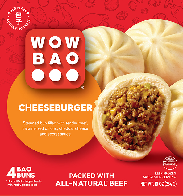 Cheeseburger Bao Bun